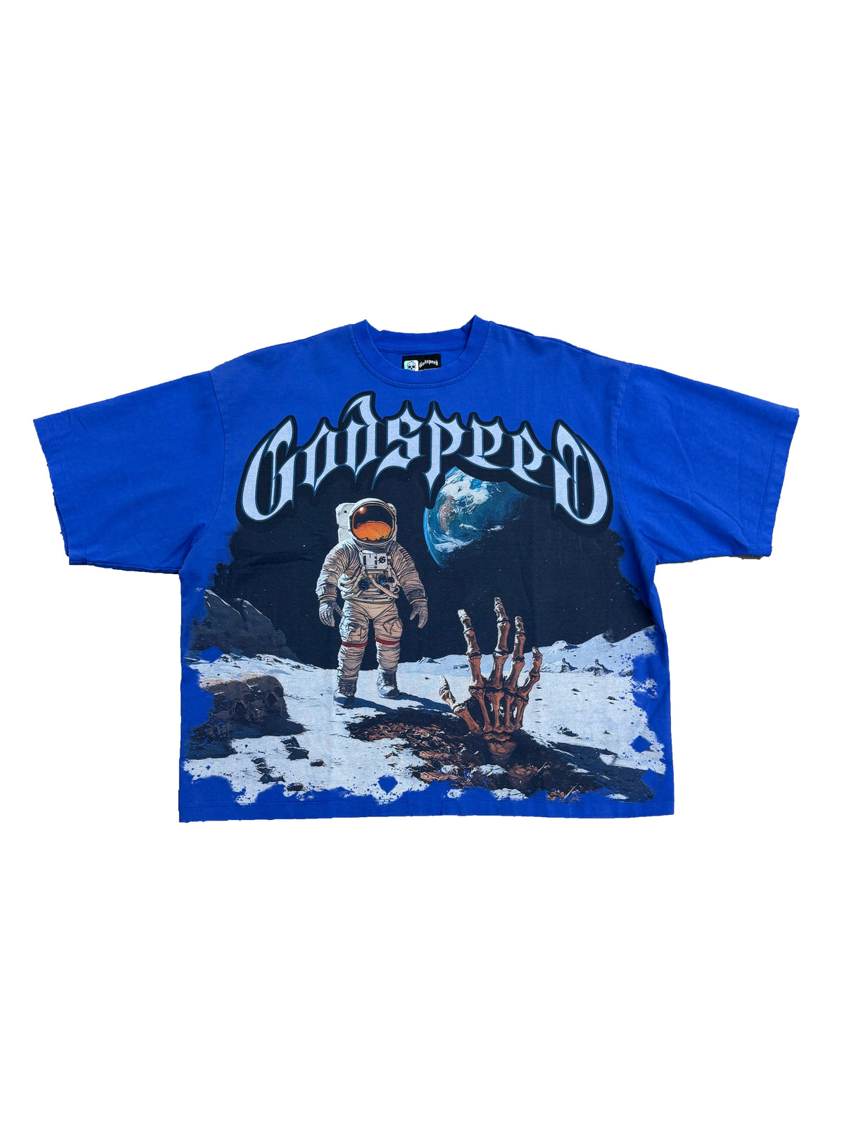 Godspeed Astronaut T-Shirt Blue product image